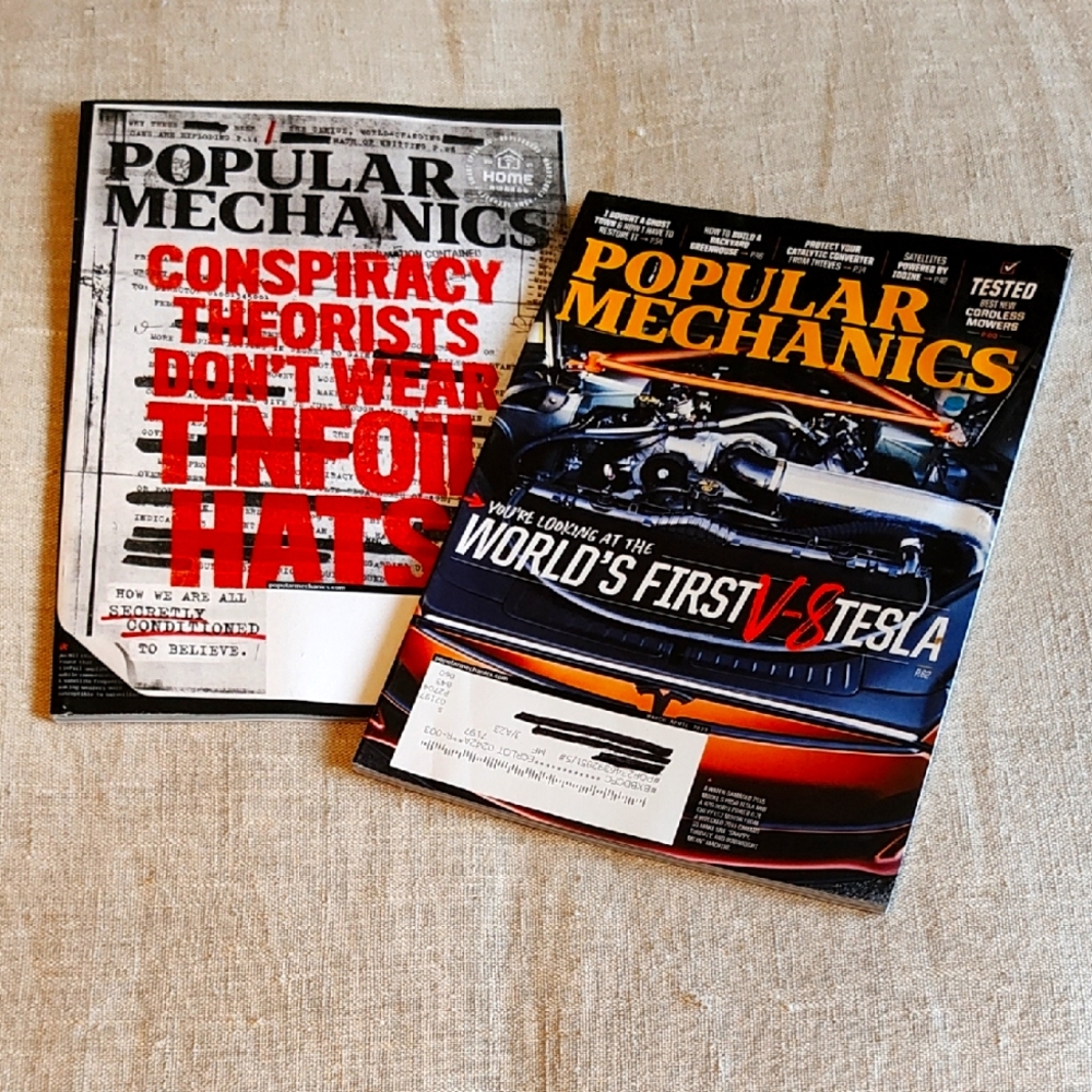 Popular Mechanics Magazines Set